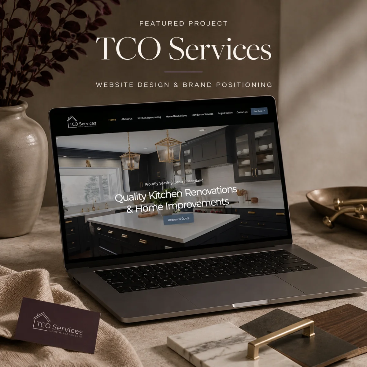 TCO Services website design
